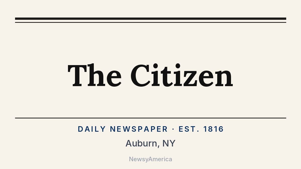 The Citizen – Auburn, NY
