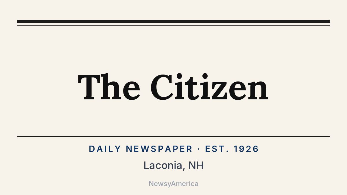 The Citizen – Laconia, NH