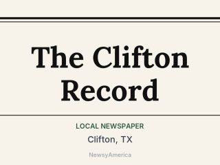 The Clifton Record, Clifton, TX