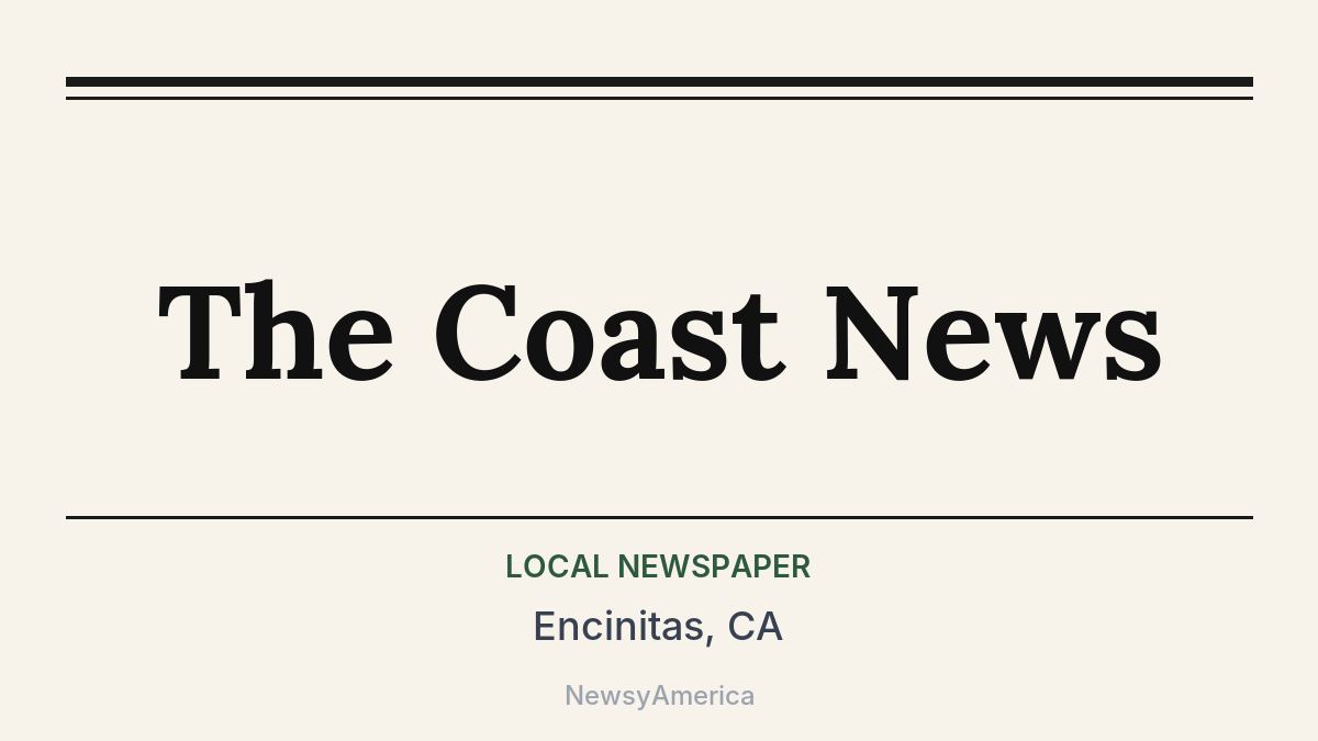 The Coast News – Encinitas, CA