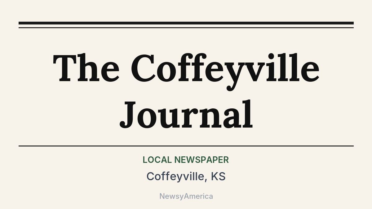 The Coffeyville Journal – Coffeyville, KS