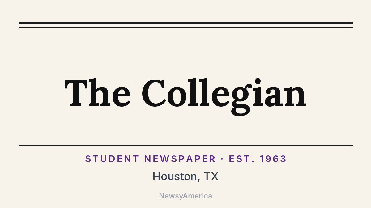 The Collegian – Houston, TX