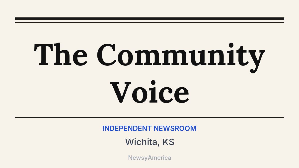 The Community Voice – Wichita, KS
