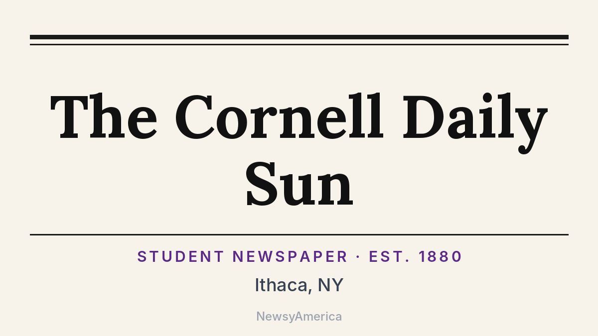 The Cornell Daily Sun – Ithaca, NY