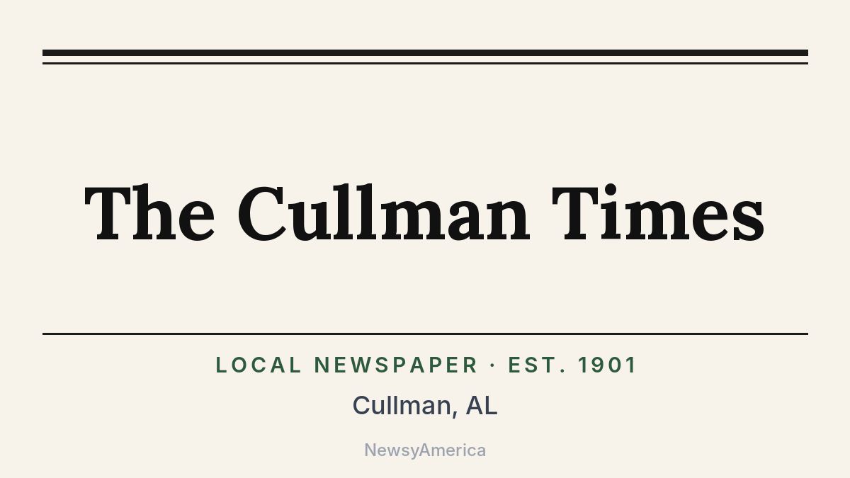 The Cullman Times – Alabama