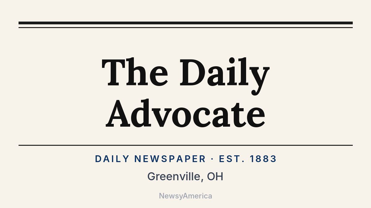 The Daily Advocate – Greenville, OH