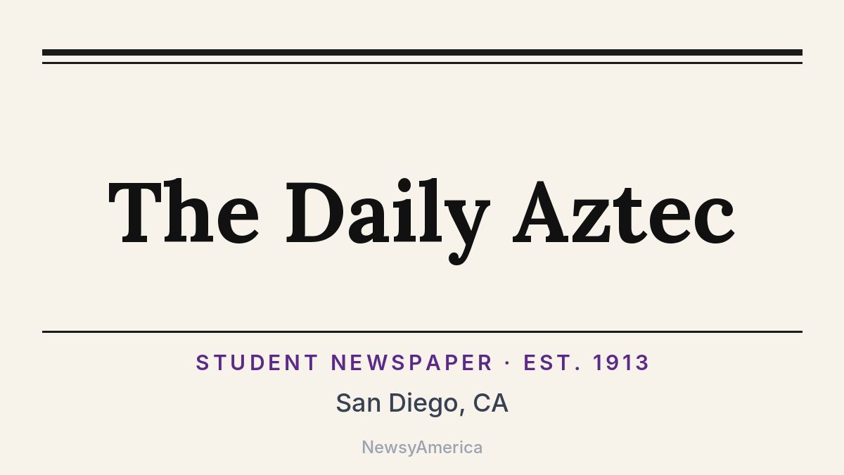The Daily Aztec – San Diego, CA