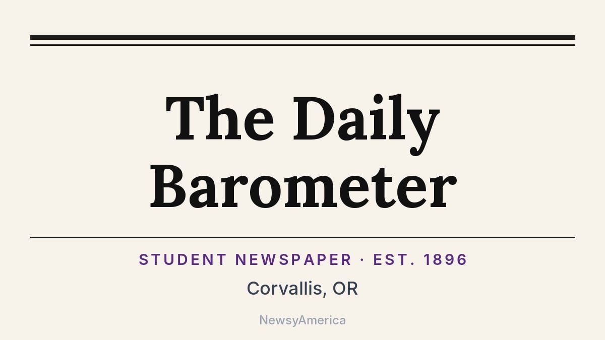 The Daily Barometer – Corvallis, OR