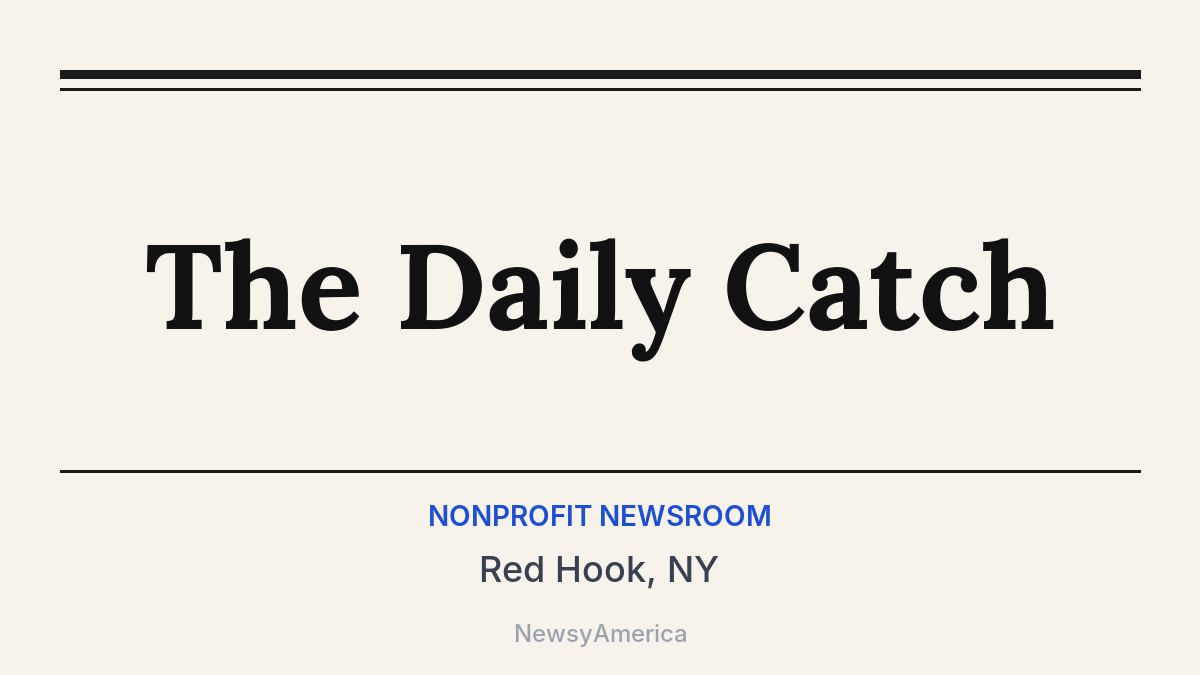 The Daily Catch – Red Hook, NY