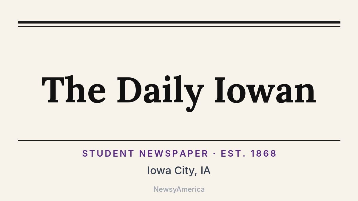 The Daily Iowan – Iowa City, IA