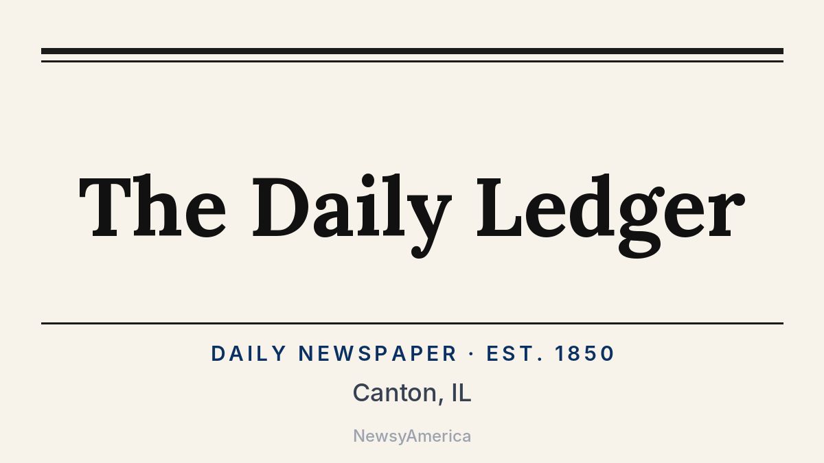 The Daily Ledger – Canton, IL