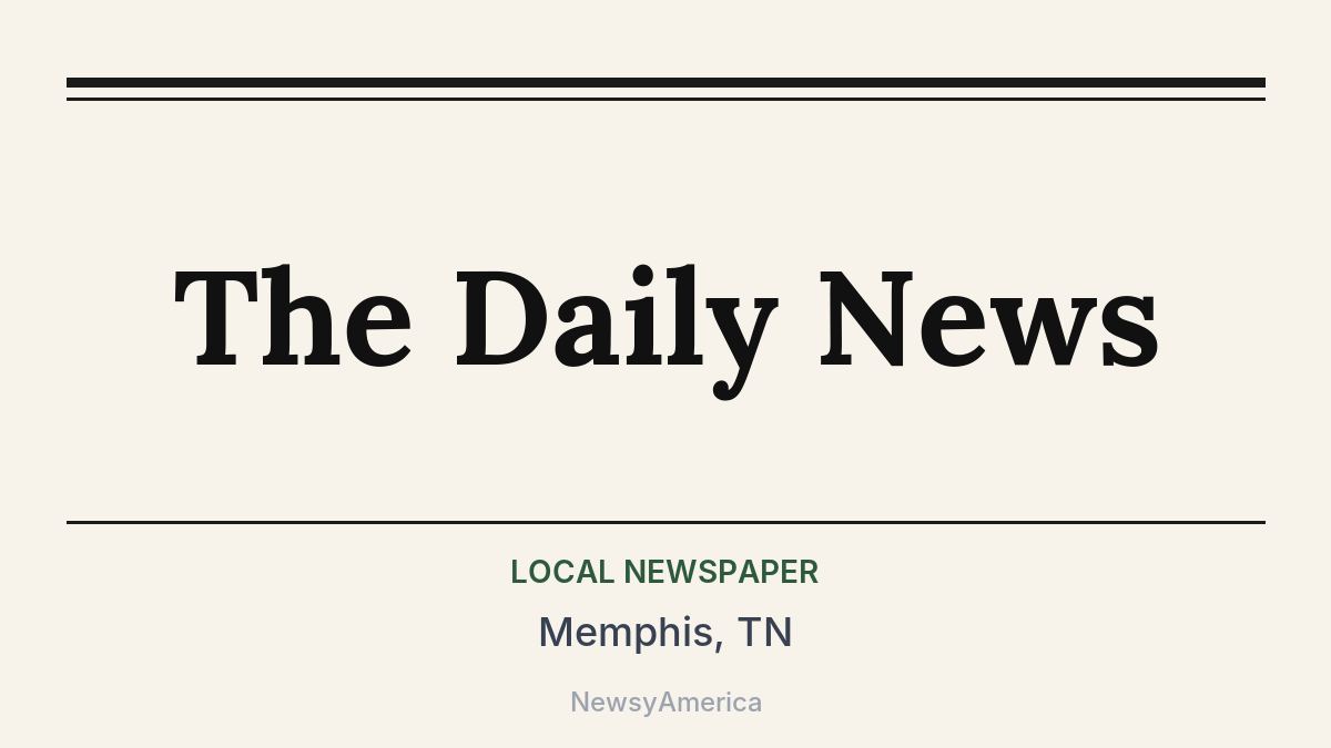 The Daily News – Memphis, TN
