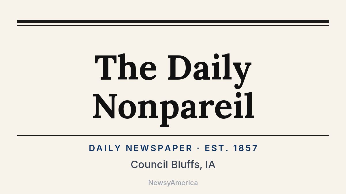 The Daily Nonpareil – Council Bluffs, IA