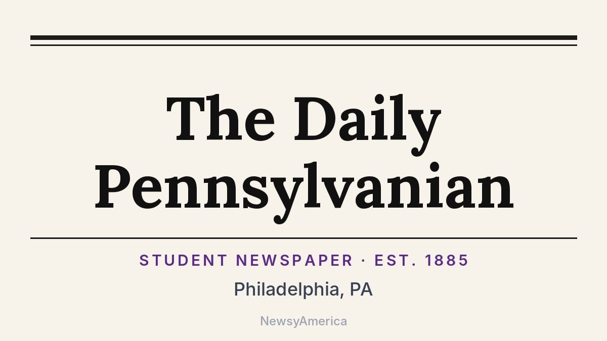 The Daily Pennsylvanian – Philadelphia, PA