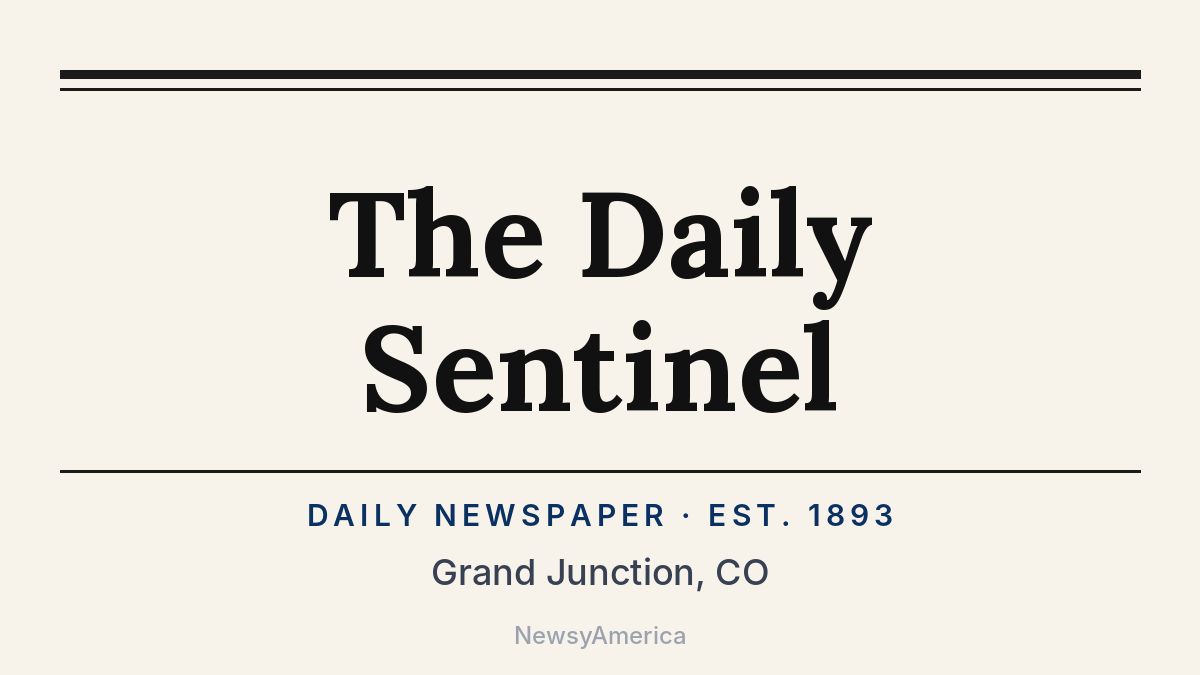 The Daily Sentinel – Grand Junction, CO