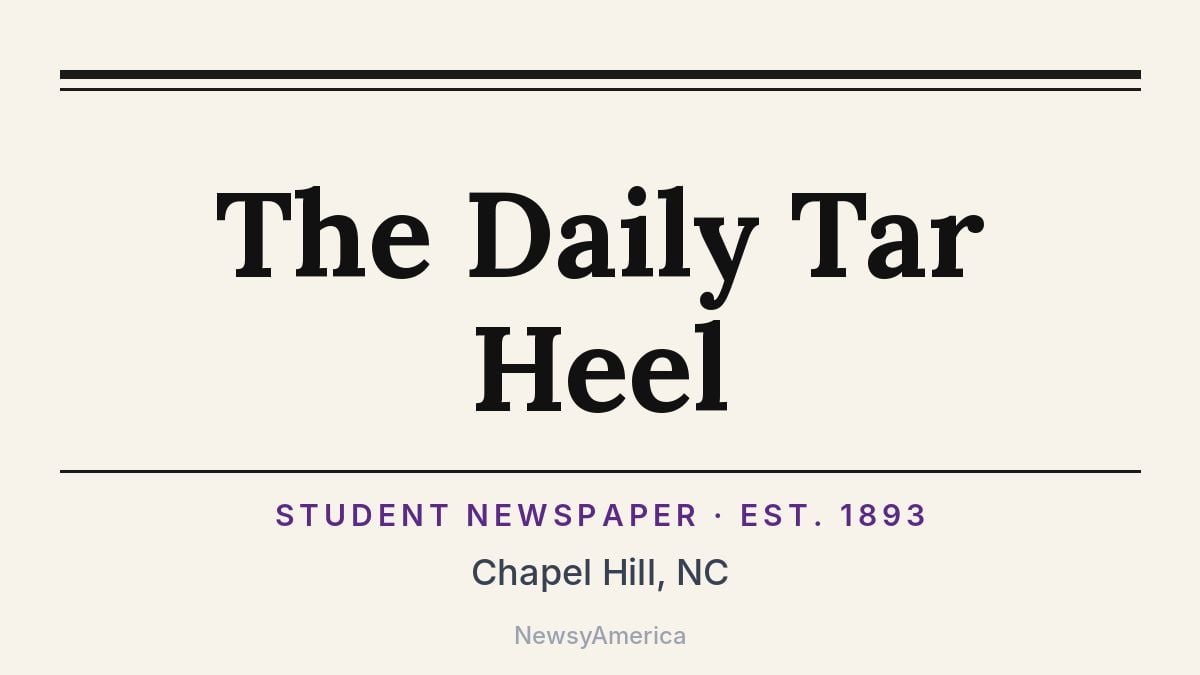 The Daily Tar Heel – Chapel Hill, NC