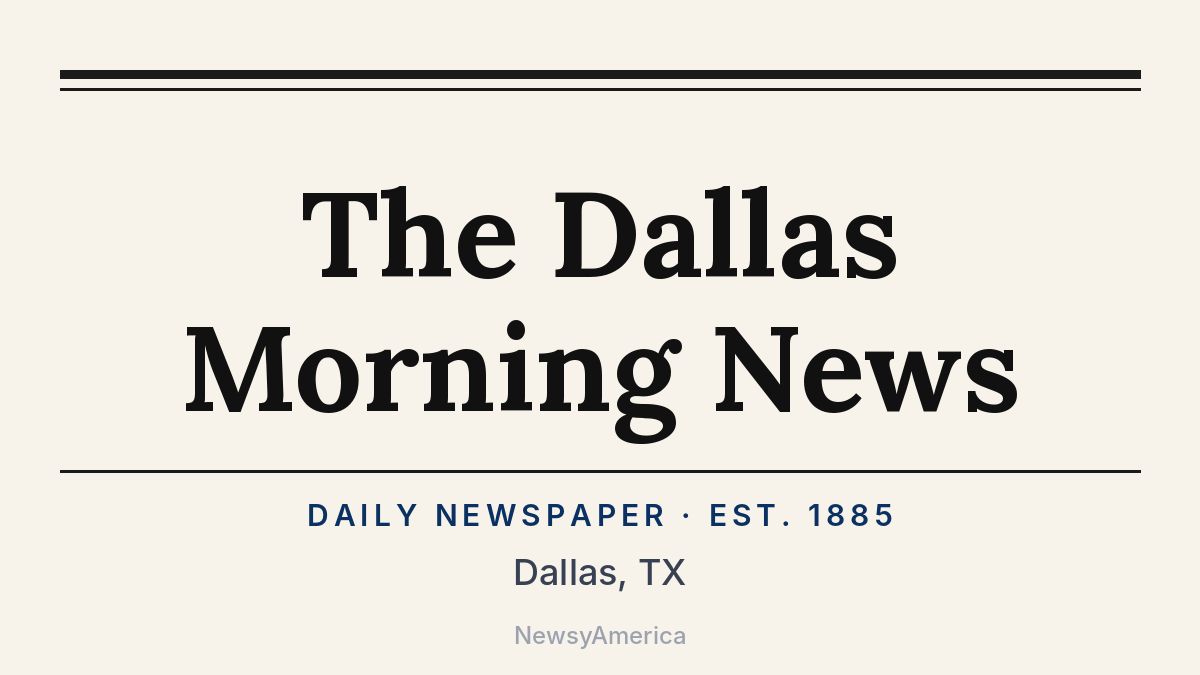 The Dallas Morning News – Texas