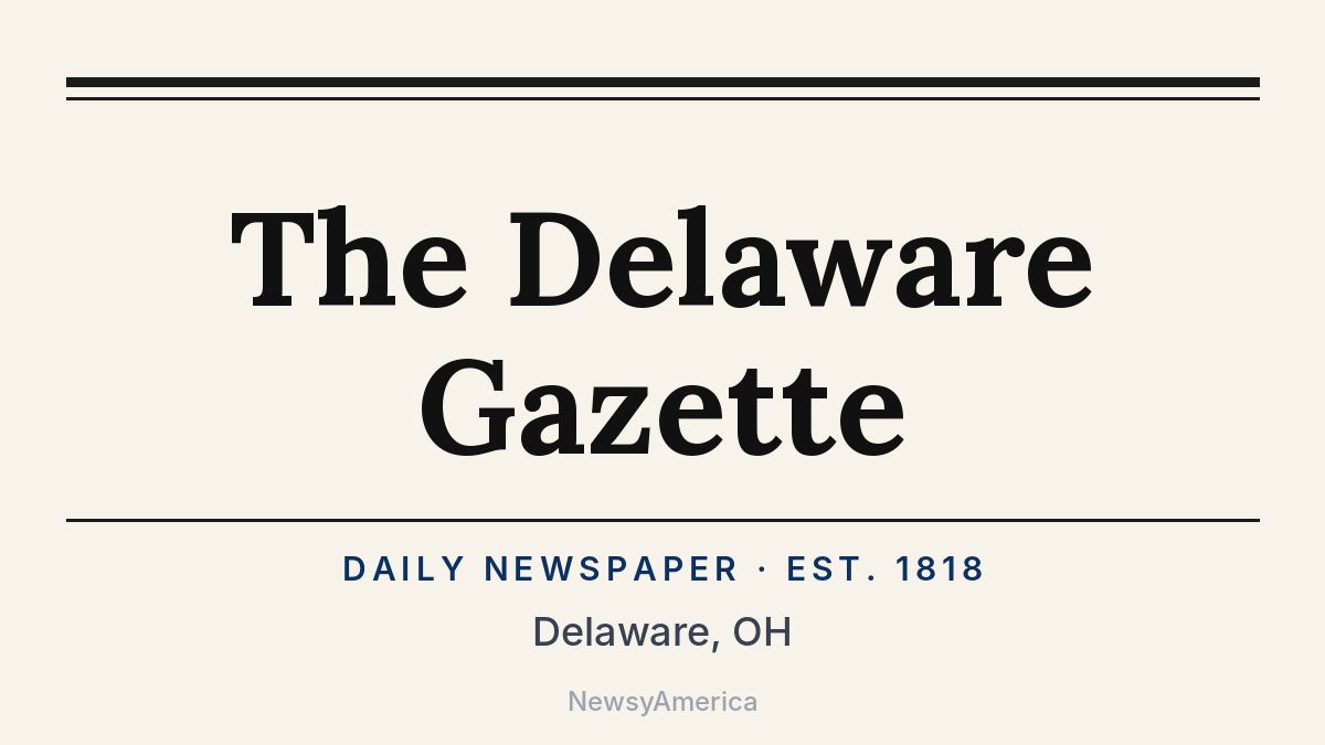 The Delaware Gazette – Ohio