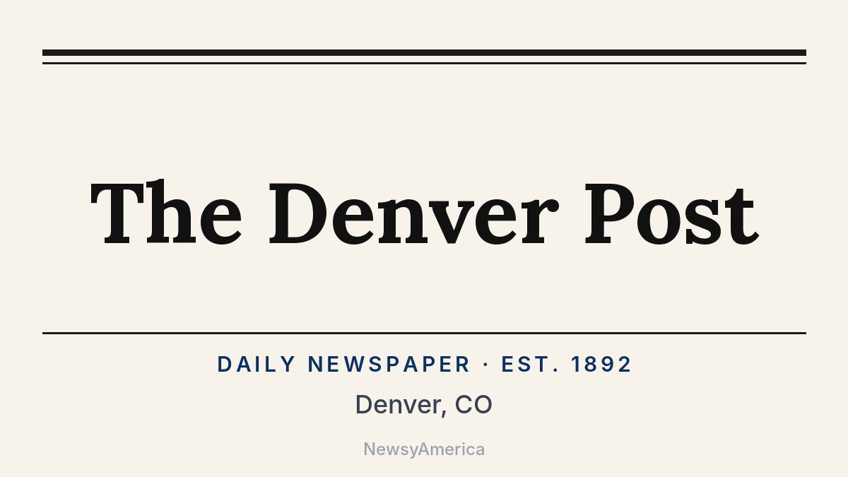 The Denver Post – Colorado
