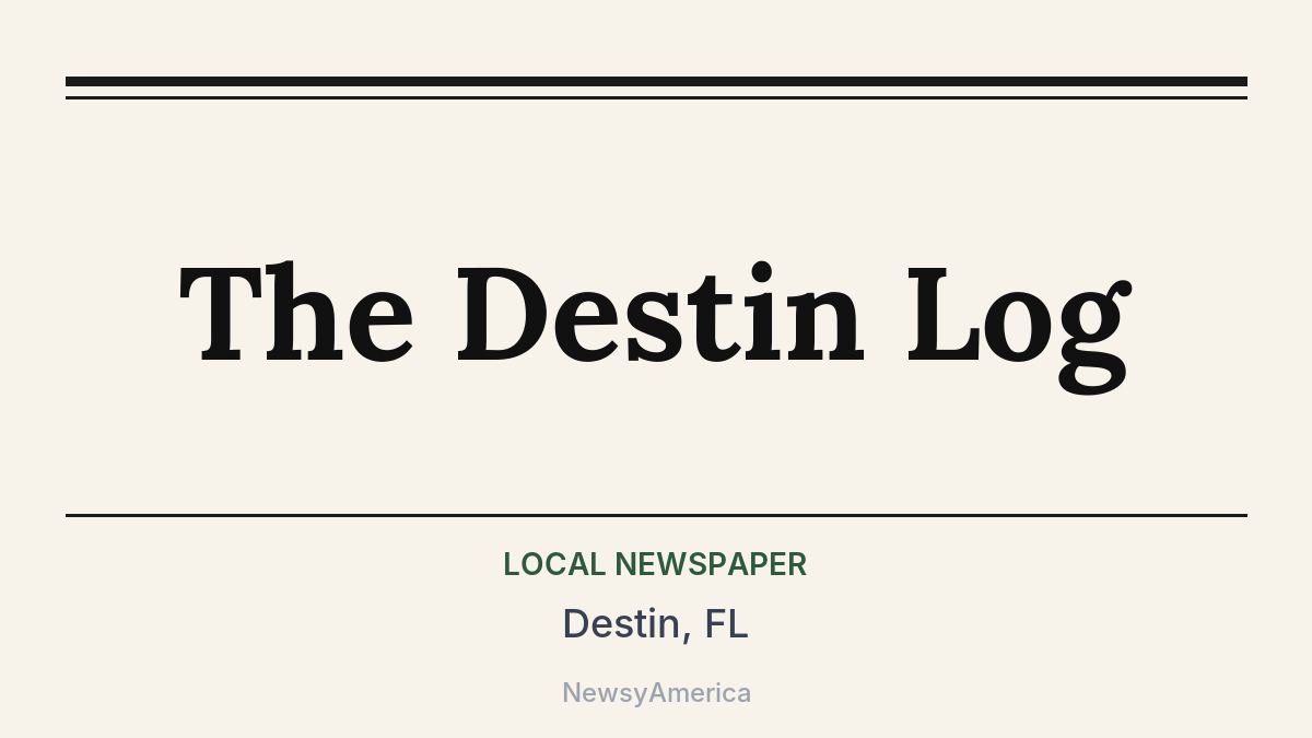 The Destin Log – Destin, FL