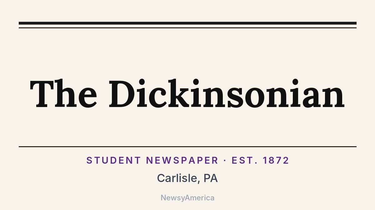 The Dickinsonian – Carlisle, PA