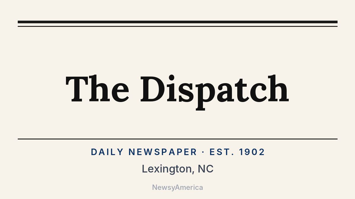The Dispatch – Lexington, NC