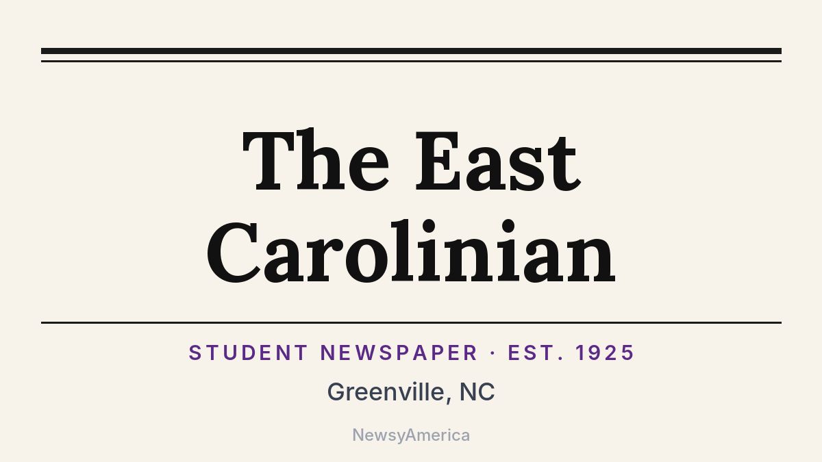 The East Carolinian – Greenville, NC