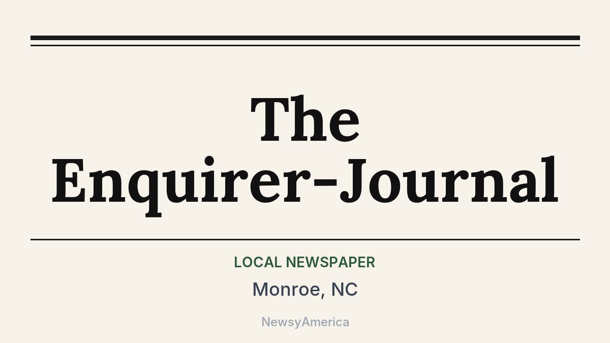 The Enquirer-Journal – Monroe, NC
