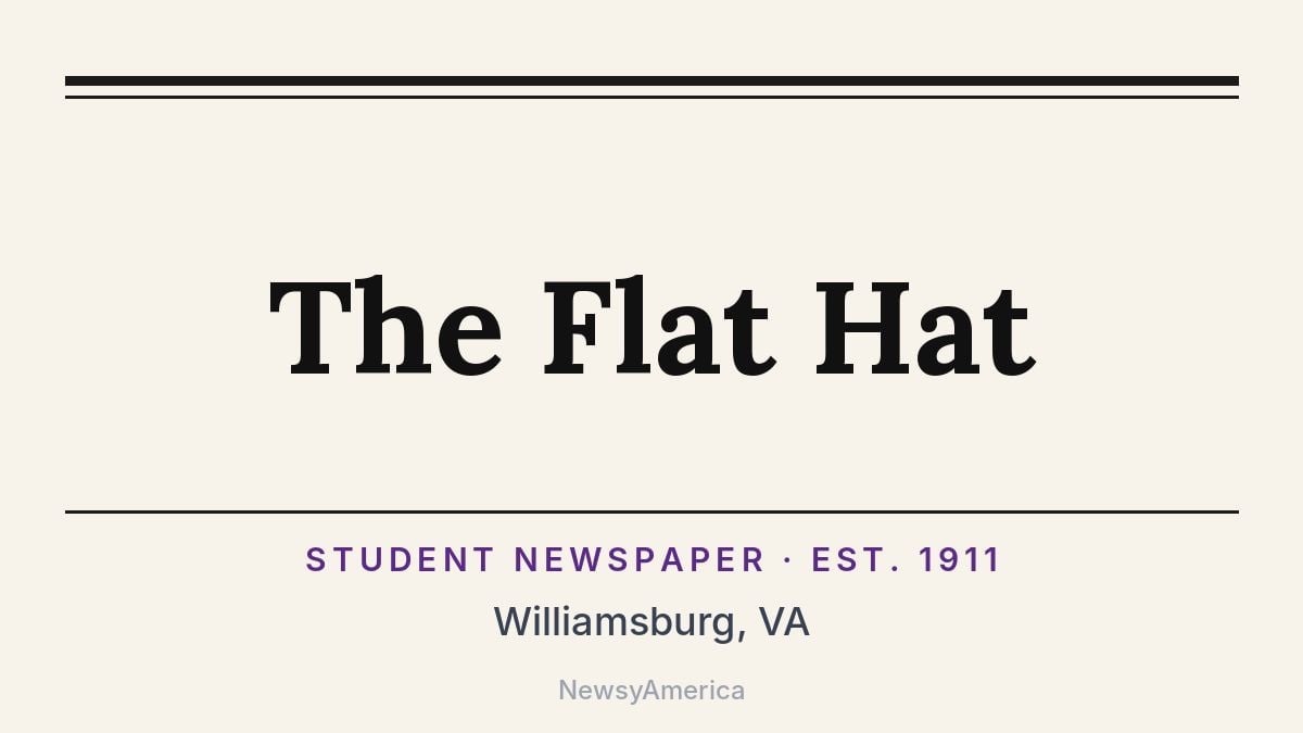 The Flat Hat – Williamsburg, VA