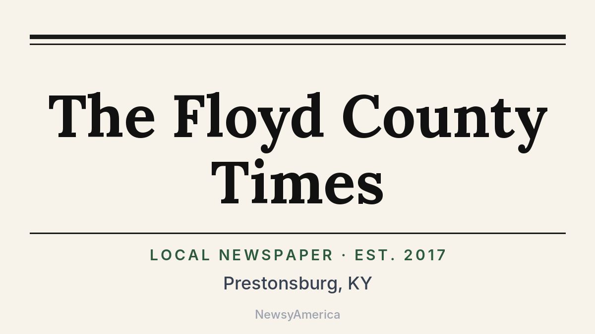 The Floyd County Times – Prestonsburg, KY