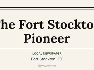 The Fort Stockton Pioneer, Fort Stockton, TX