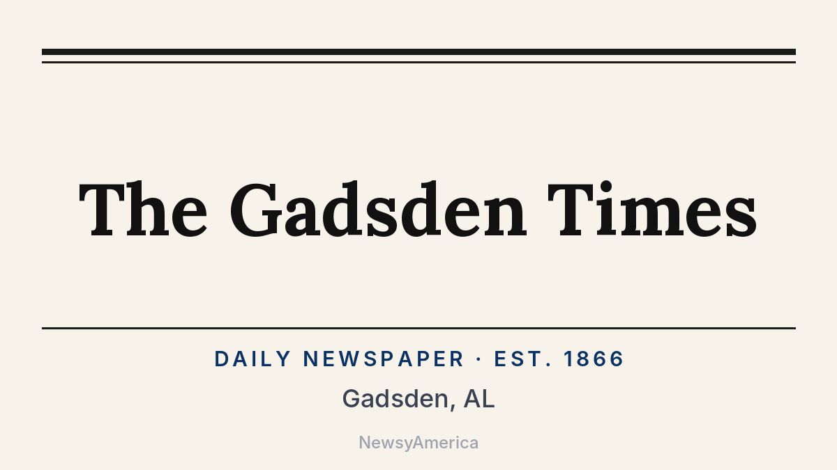 The Gadsden Times – Alabama