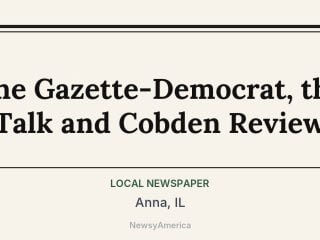 The Gazette-Democrat, the Talk and Cobden Review, Anna, IL