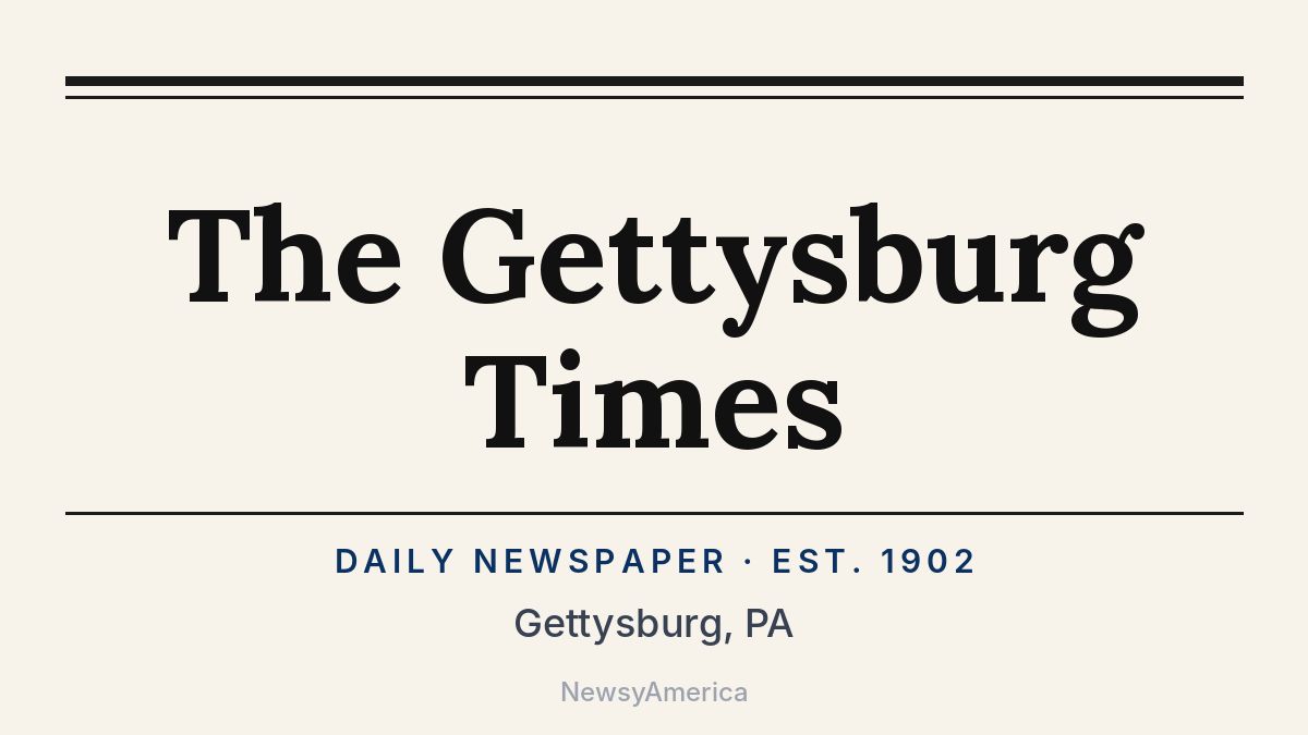 The Gettysburg Times – Pennsylvania