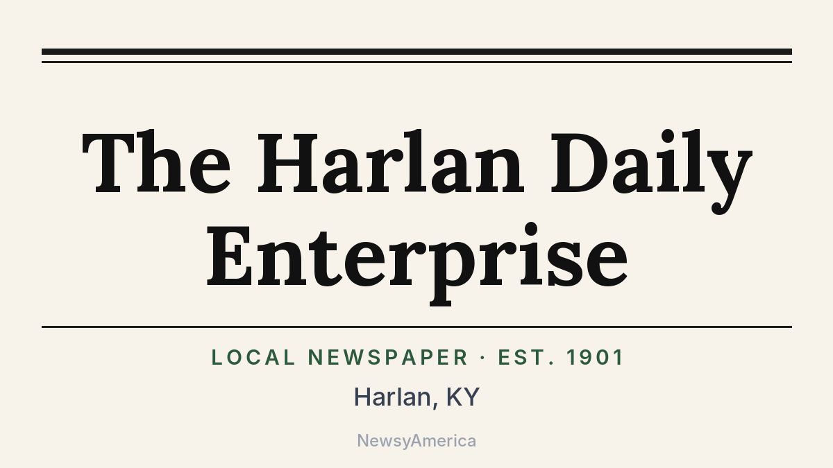 The Harlan Daily Enterprise – Kentucky