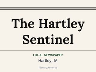The Hartley Sentinel, Hartley, IA
