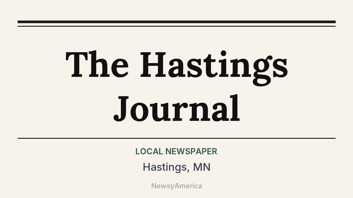 The Hastings Journal – Hastings, MN