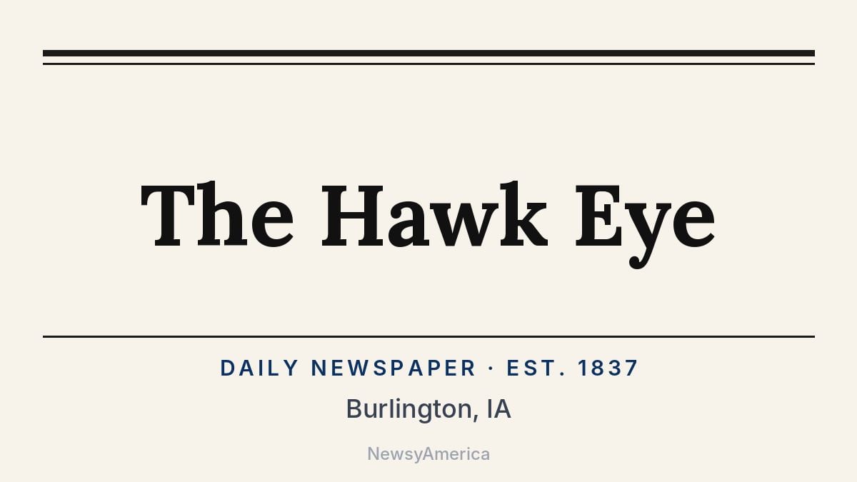 The Hawk Eye – Burlington, IA