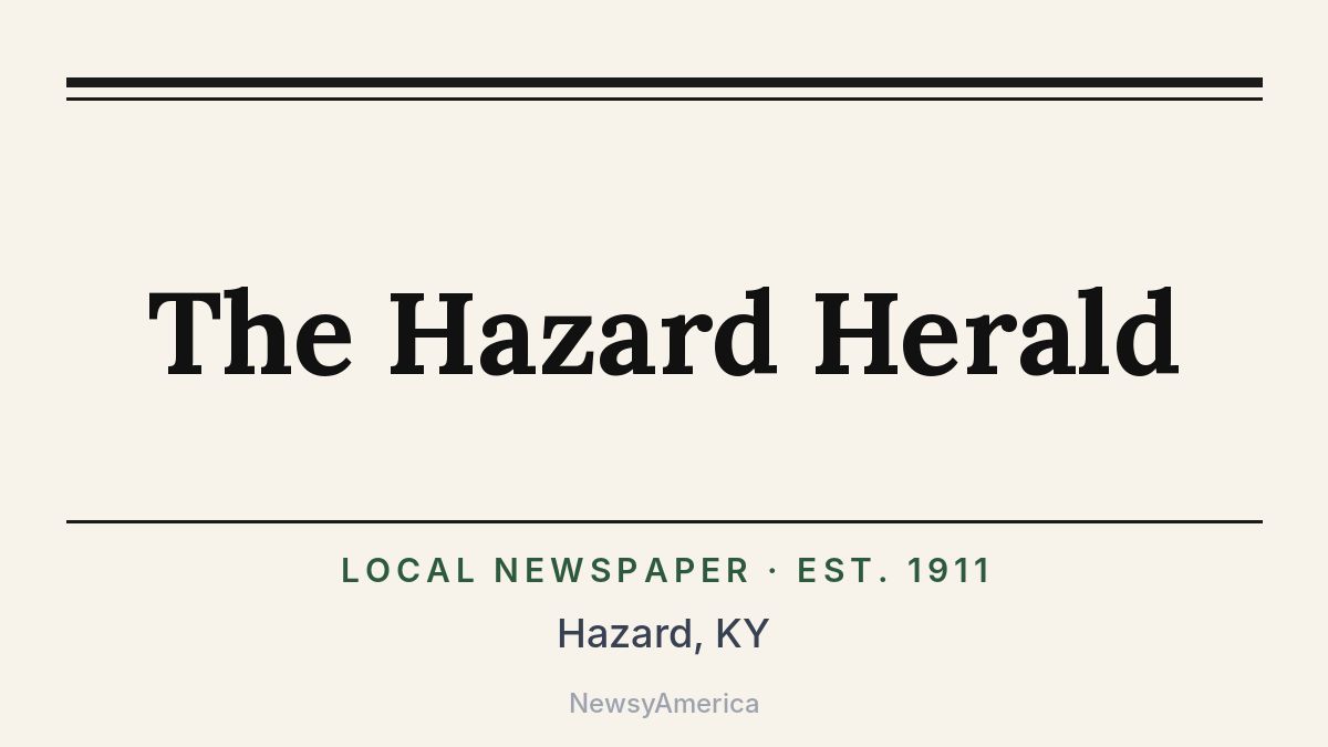 The Hazard Herald – Kentucky