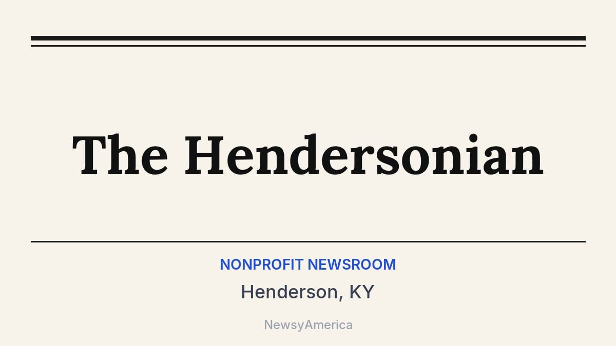 The Hendersonian – Henderson, KY