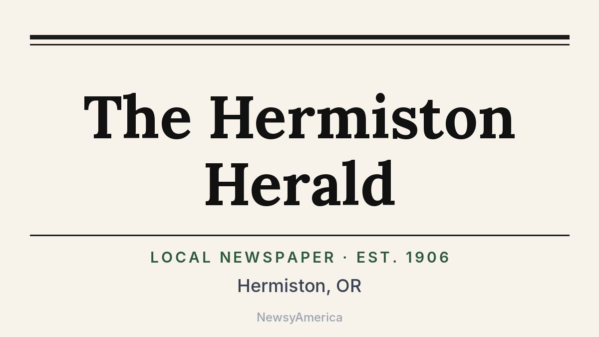 The Hermiston Herald – Oregon