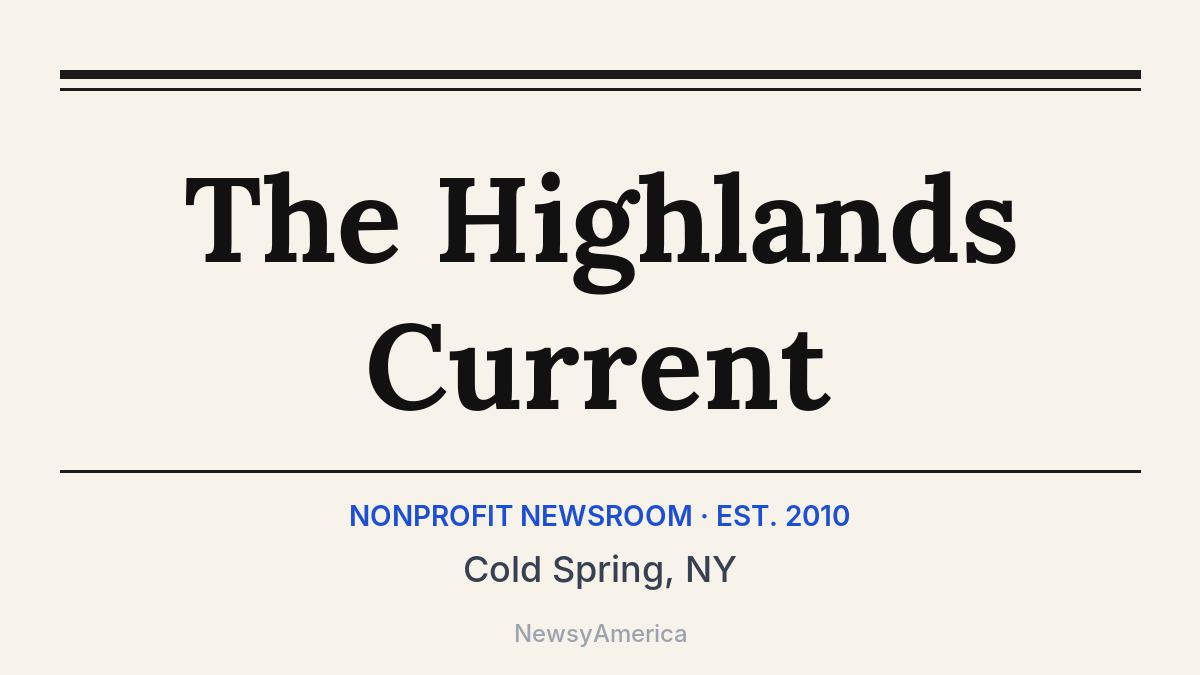 The Highlands Current – Cold Spring, NY