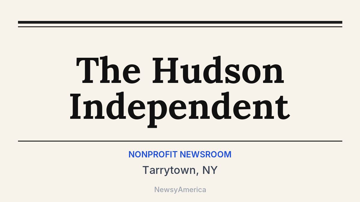 The Hudson Independent – Tarrytown, NY