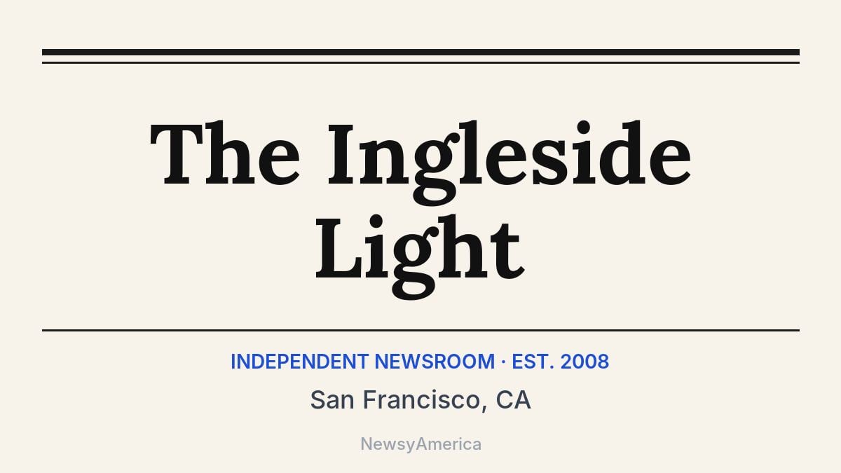 The Ingleside Light – San Francisco, CA