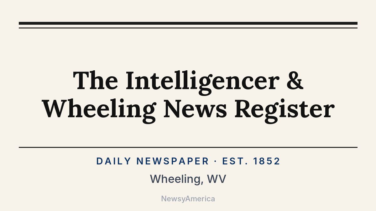 The Intelligencer & Wheeling News Register – West Virginia