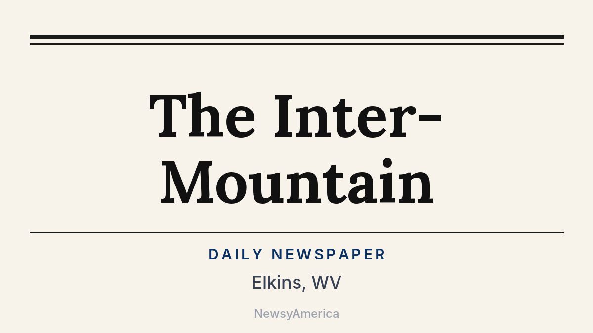 The Inter-Mountain – Elkins, WV