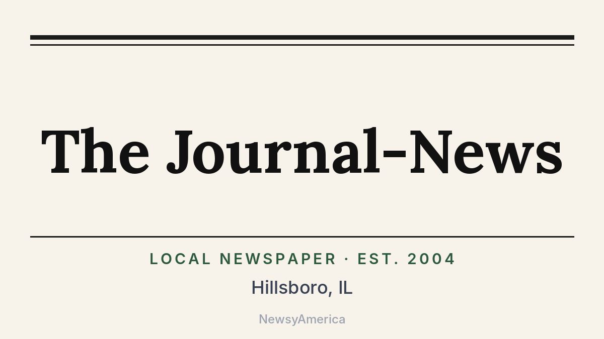 The Journal-News – Hillsboro, IL