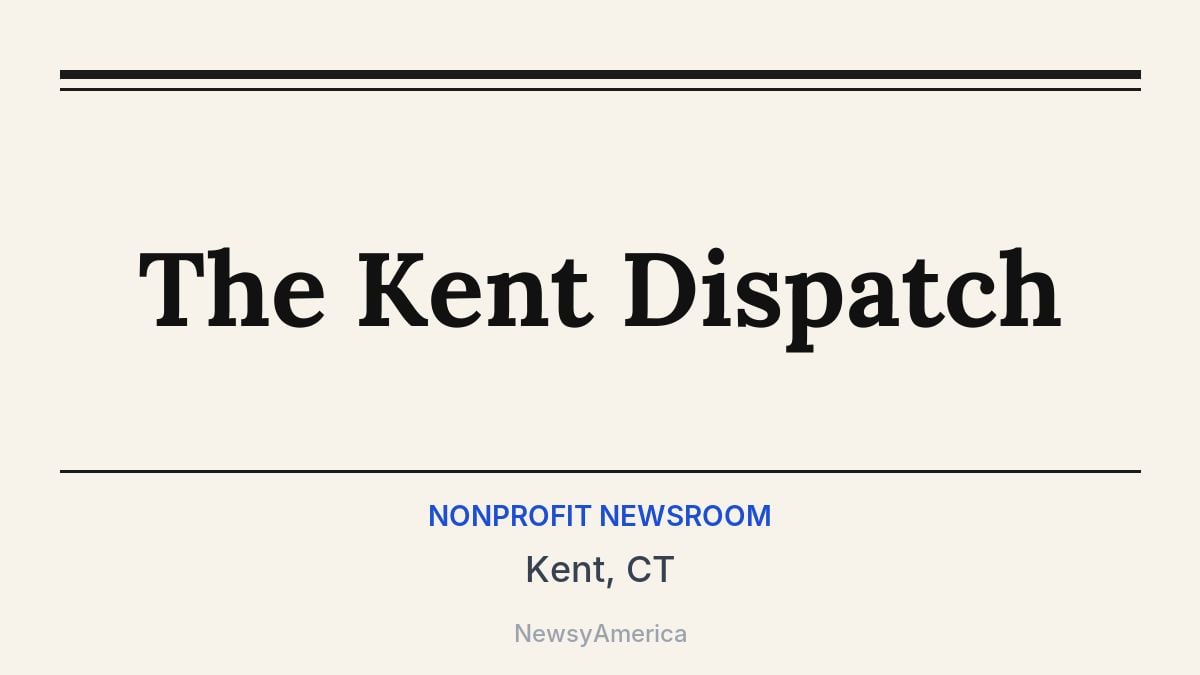 The Kent Dispatch – Kent, CT