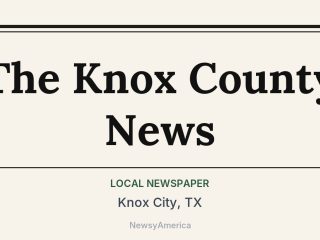 The Knox County News, Knox City, TX