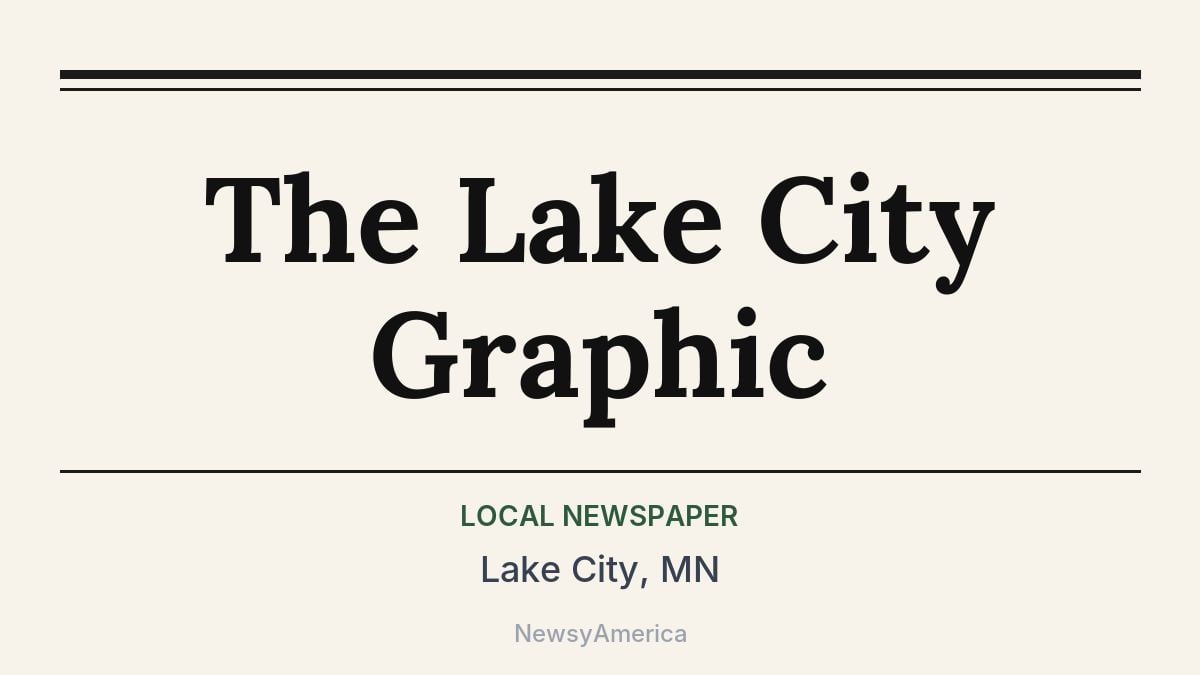 The Lake City Graphic – Lake City, MN